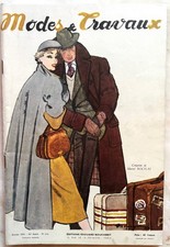 Modes et Travaux n° 614 Février 1952 couture tricot chapeau poupées Françoise