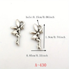 40 Pcs Accessoire De Fabrication Bijoux Découvertes Breloques Pour La Coquille