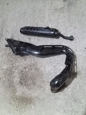 Yamaha Piwi 80 Pot D'échappement Complet Parfait État Piwi pot D'échappement