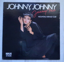 JEANNE MAS - Johnny Johnny - 12" - Nouveau Mixage Club - Années 80 - Rare