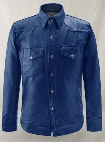 Chemise décontractée cuir - chemise,