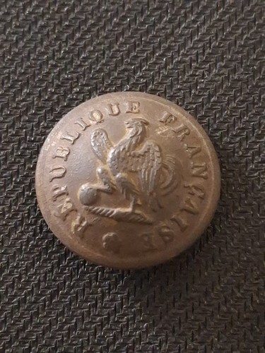 Bouton militaire ancien coq - ancien,