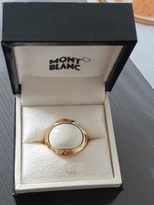 montblanc Splendide Bague Or18k  Montblanc Collection Dame Blanche.poids 13.24gr