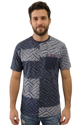 Shirt desigual patchwork - t-shirt,
