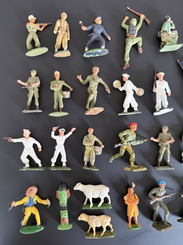 Lot soldats plastiques - lot, "