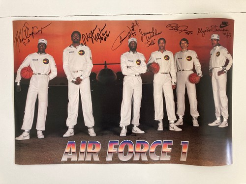 Rare signed air force poster - rare,