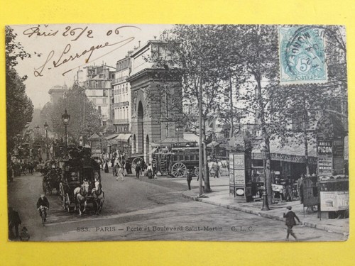 Cpa paris transport - cpa,