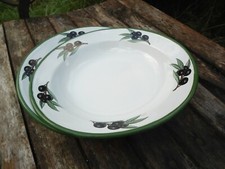 2 ASSIETTES EMAILLEES 22 cm