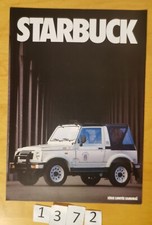 SANTANA SAMURAI STARBUCK Série limitée Prospectus 2 pages Fr 1988? SUZUKI