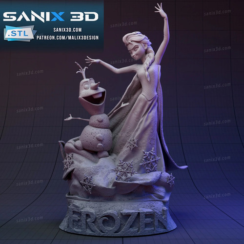 Reine des neiges 3d - la,