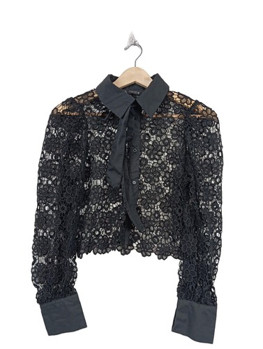 Zara blouse dentelle dames - blouse,