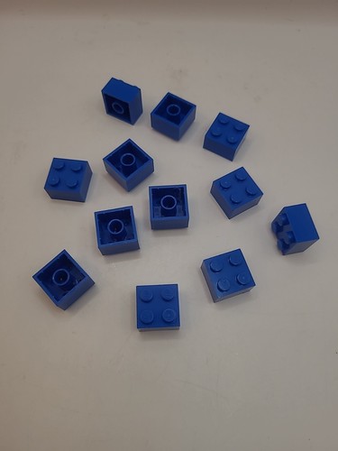 Lego 12x basic bricks - lego, 2x2