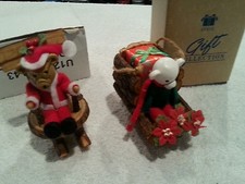 Avon Log Cabin Cutie Ornament