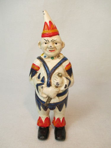 Clown peint harlequin - harlequin, en