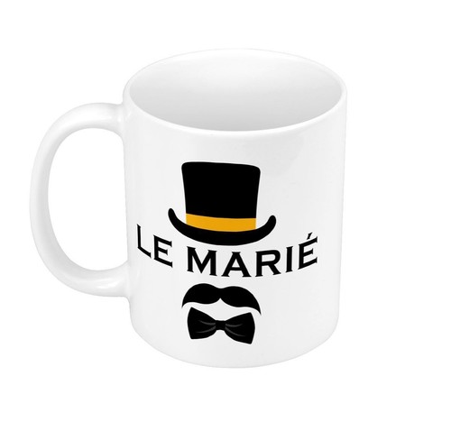 Tasse céramique mug marié - tasse,