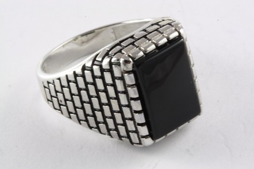 Bague pour hommes - pour, pierre