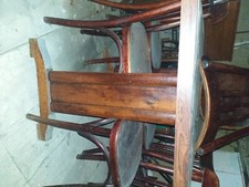 5 chaises bistro luterma+table