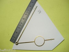 Aiguilles pendulette horloge ancienne,pendule Uhr clock aiguille 85 x 69  n26