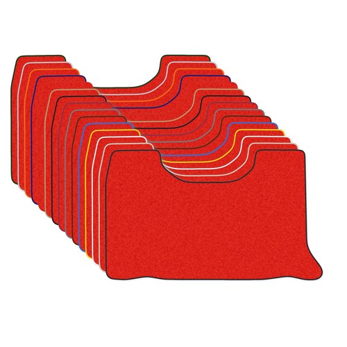 Rouge tapis coffre - tapis, pour