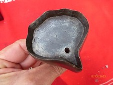 emporte piece outil ancien fleuriste modiste fer à gaufrer fleur feuille V14