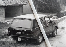 Photo Presse RANGE ROVER TURBO D an78