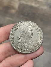 Louis XIV écu mèche longue 1652 - A - Paris 1er sem - Belle qualité ! TTB+