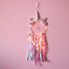 Rose Attrape rêve Licorne