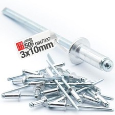 50 x rivets aveugles en