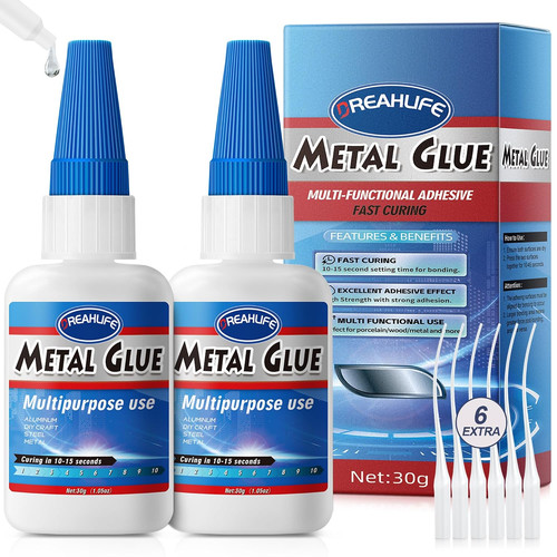 Colle forte pour métal 30gx2 - colle,