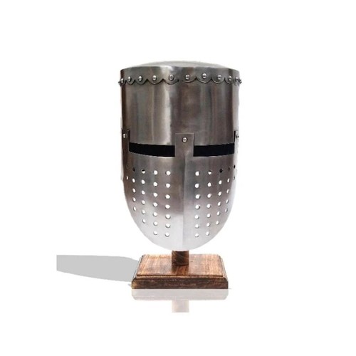 Casque chevalier croisé