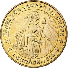 [#1504506] France, Jeton, Jeton Touristique, Lourdes - Tenez vos lampes allumées, 