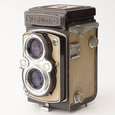 Yashica-D Marron