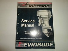 1988 Johnson Evinrude 40 Thru 55 Modèles Service Réparation Atelier Manuel OEM