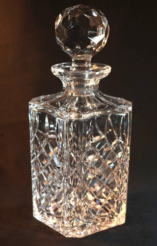 Ancienne carafe cristal 23 - carafe,