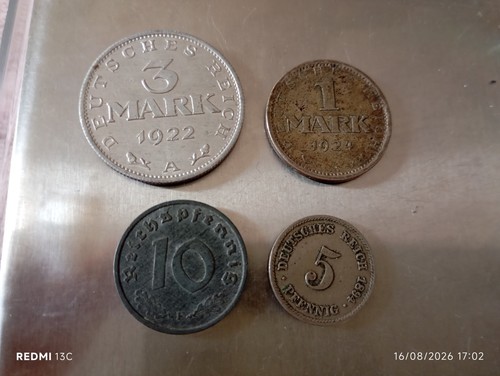 Monnaie argent mark 1924 a - argent,,