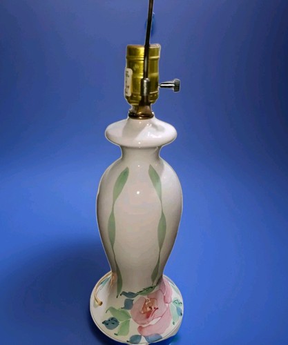 Watercolor flowers lamp accent - watercolor,