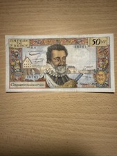 Billet 50 NF Cinquante Nouveaux Francs Henri IV H.8 5-3-1959