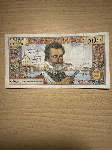 Billet cinquante - 50,