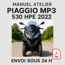 Manuel Atelier Piaggio MP3 530
