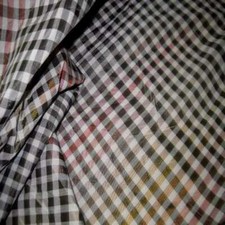 Tissu Taffetas vichy 