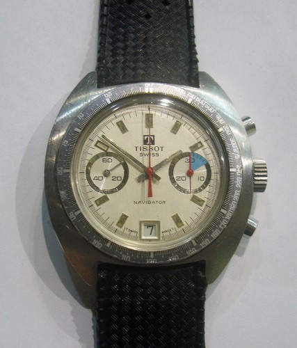 70s tissot navigator two - 70s,