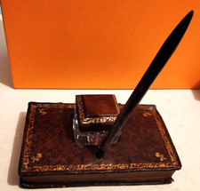 ANCIEN ENCRIER - FAUX LIVRE EN