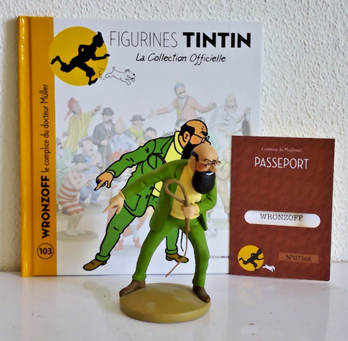 Figurine tintin collection - tintin,