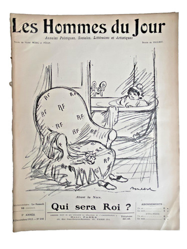 Les hommes jour 1912 - du,