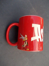 UDERZO GOSCINNY ASTERIX mug en relief ! Parc Astérix 2017 épuisé Obélix Idéfix