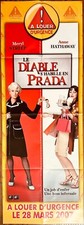 Affiche Cinéma LE DIABLE S'HABILLE EN PRADA 60x160cm Poster / Meryl Streep