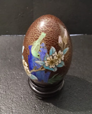 Oeuf chinois décoratif email