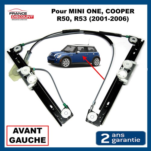 Leve vitre avant gauche - vitre,