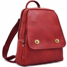 Katana - Sac à dos ville en cuir - rouge - 6474