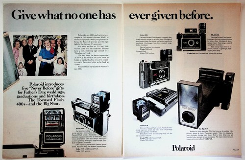 Polaroid vintage magazine - polaroid, ad